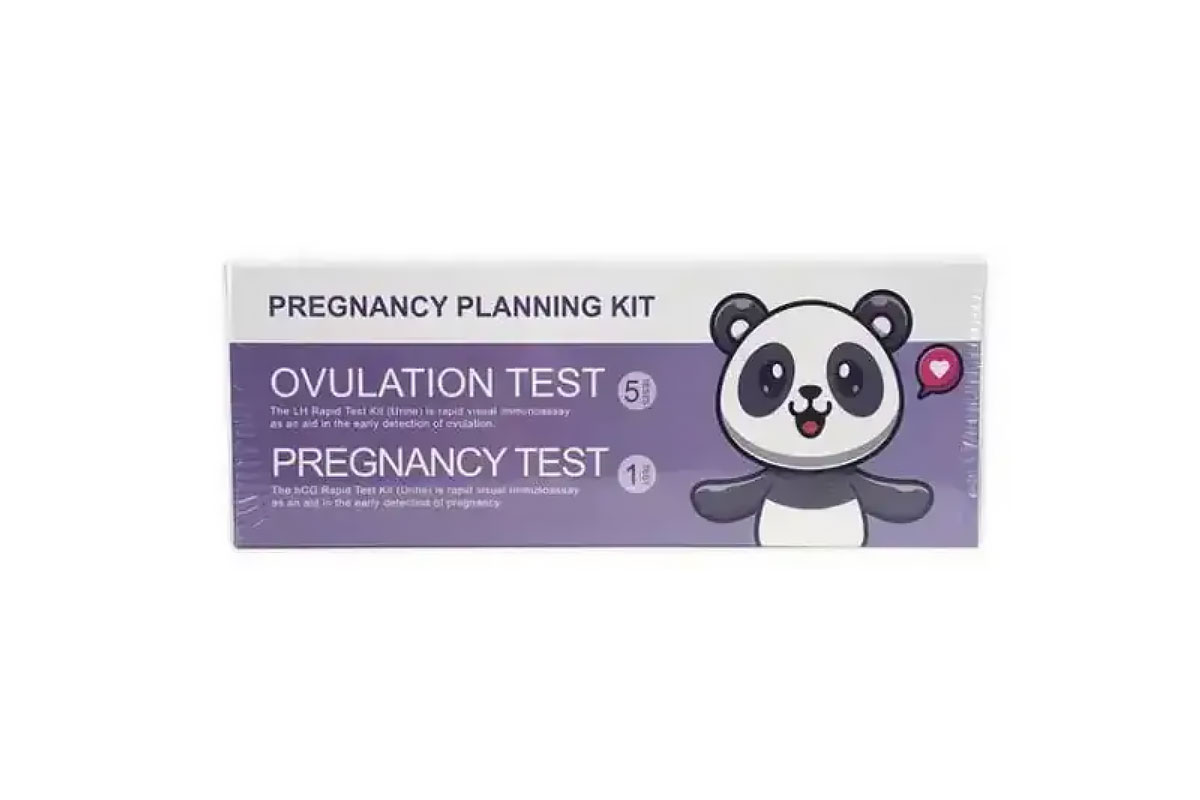 PANDA PREGNANCY PLANNING KIT OVULATION 5 TEST PREGNANCY 1 TEST - Life Care Apotek