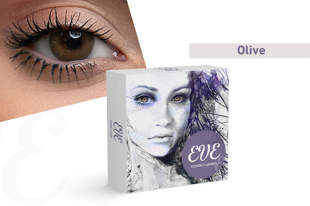 EVE LENSES MONTHLY GREEN OLIVE - Life Care Apotek