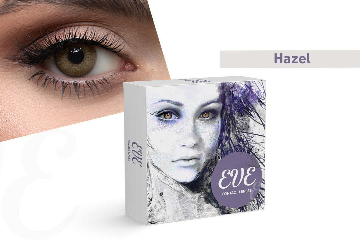 EVE LENSES MONTHLY BROWN HAZEL - Life Care Apotek