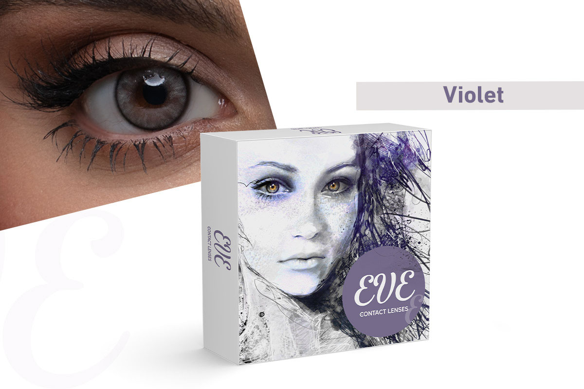 EVE LENSES MONTHLY GRAY VIOLET - Life Care Apotek