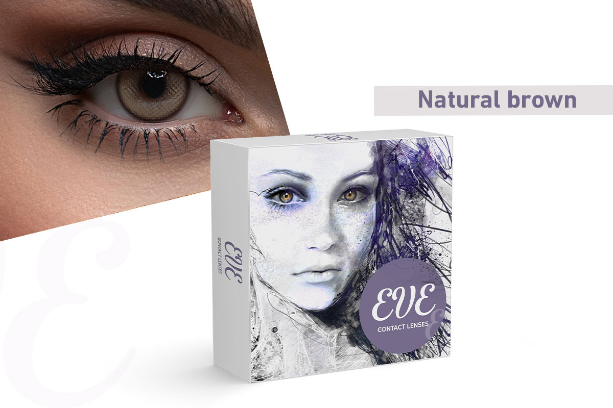 EVE LENSES MONTHLY NATURAL BROWN - Life Care Apotek