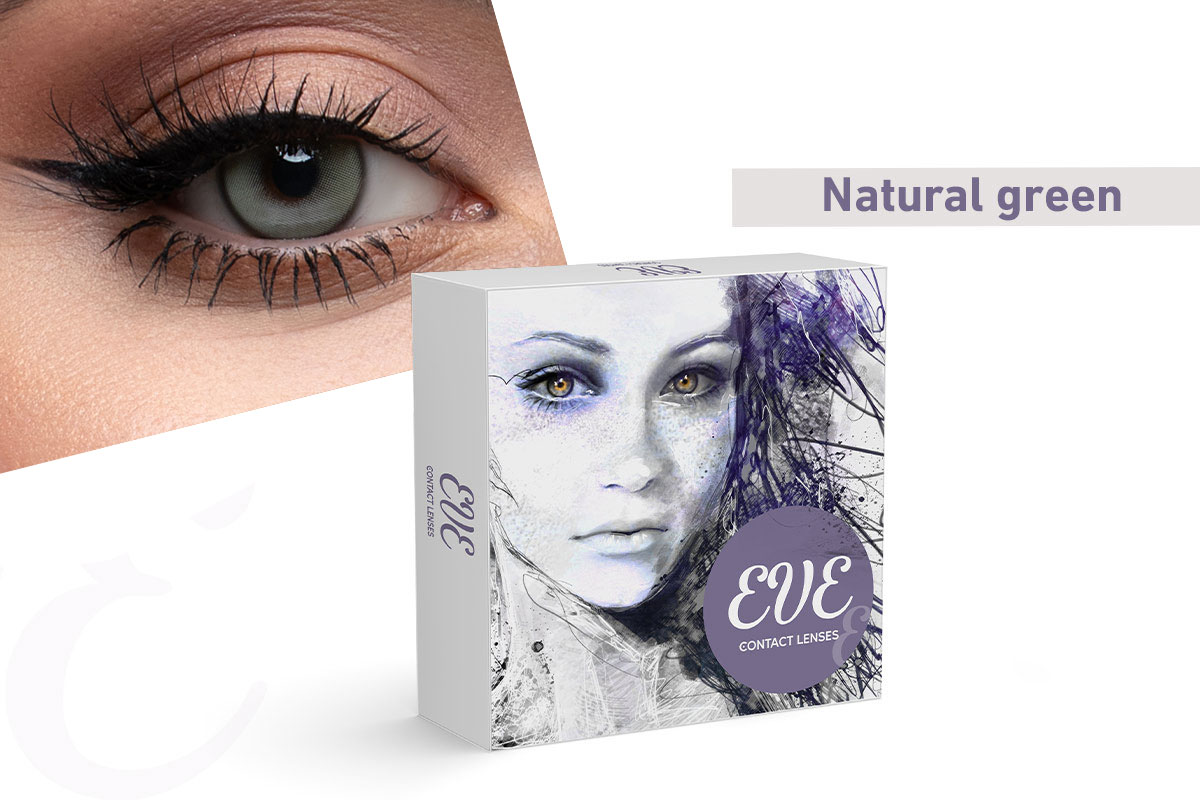 EVE LENSES MONTHLY NATURAL GREEN - Life Care Apotek