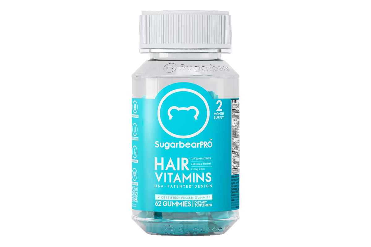 SUGARBEAR PRO HAIR VITAMINS 62 GUMMIES - Life Care Apotek