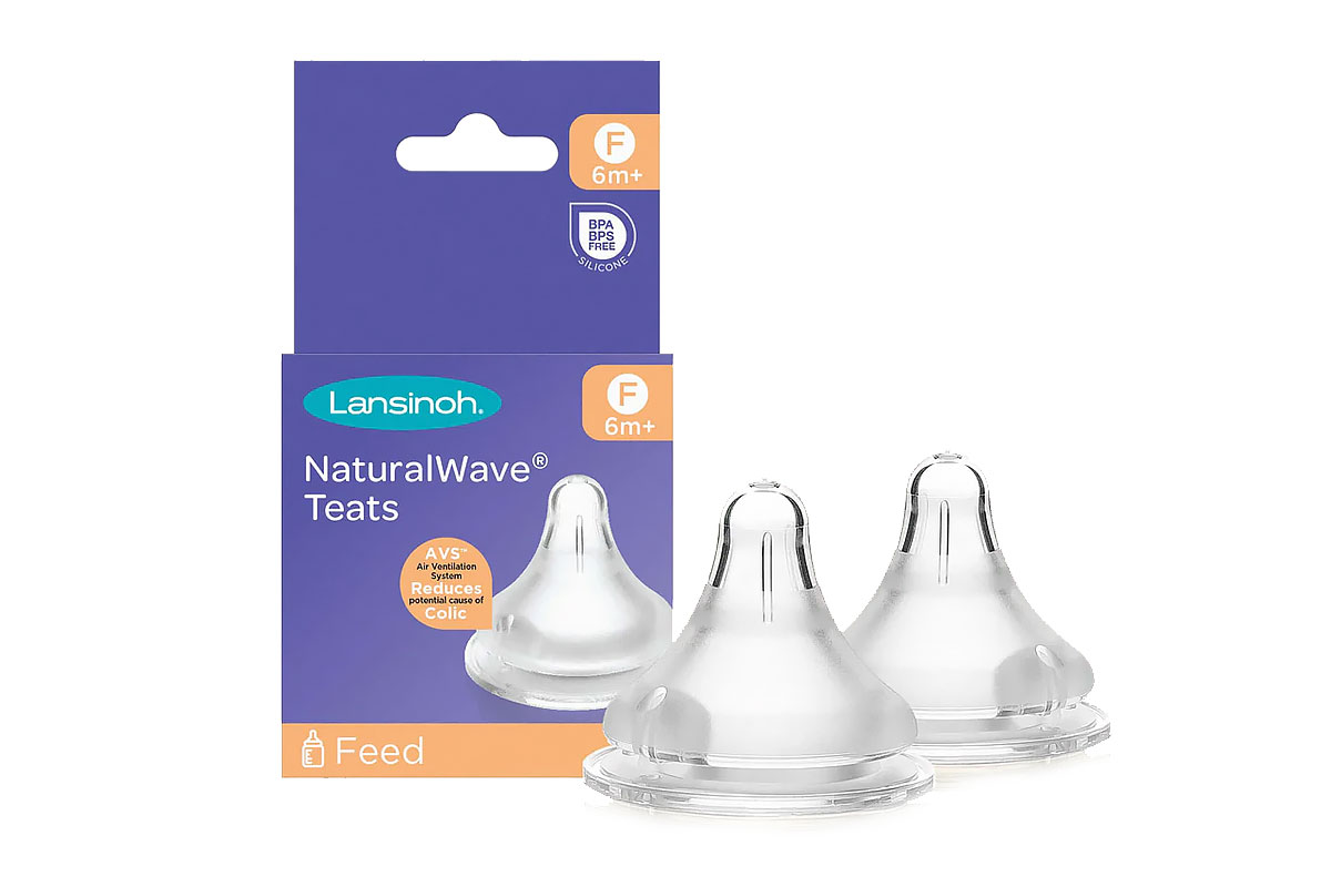 LANSINOH NATURAL WAVE TEATS FAST - Life Care Apotek