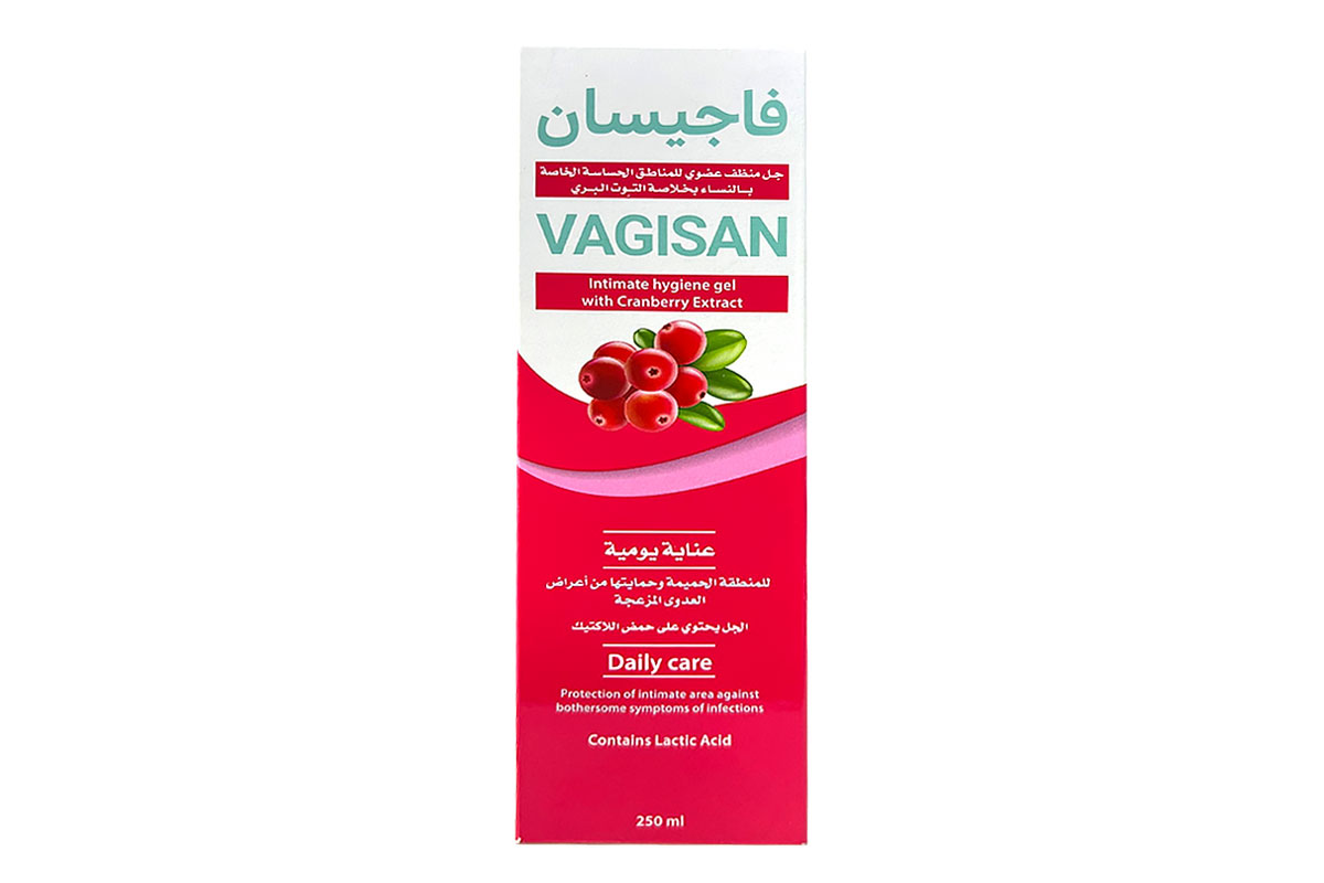 VAGISAN INTIMATE HYGIENE GEL WITH CRANBERRY EXTRACT 250 ML - Life Care Apotek