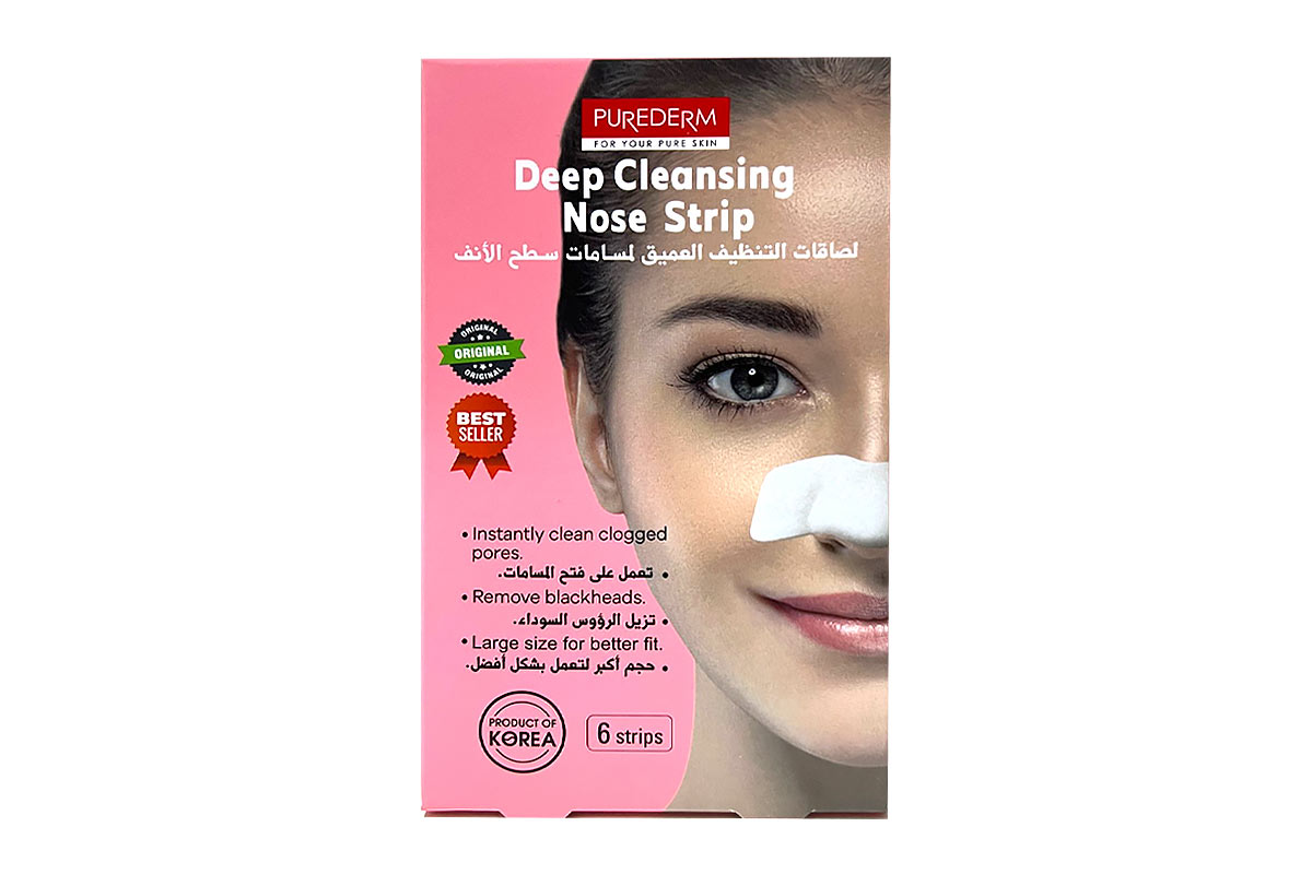 PUREDERM DEEP CLEANSING NOSE STRIPS 6 STRIPS - Life Care Apotek