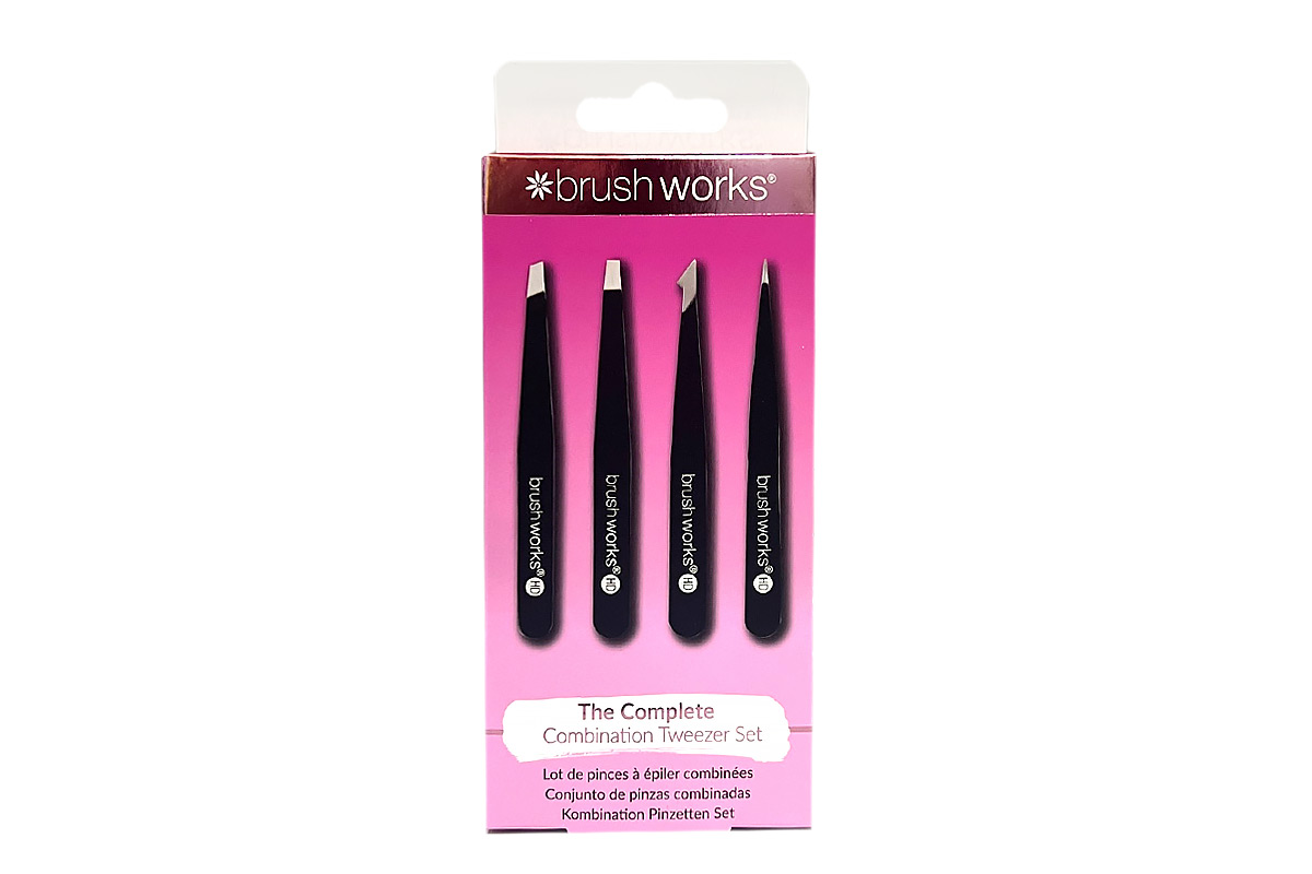 BRUSH WORKS THE COMPLETE COMBINATION TWEEZER SET - Life Care Apotek