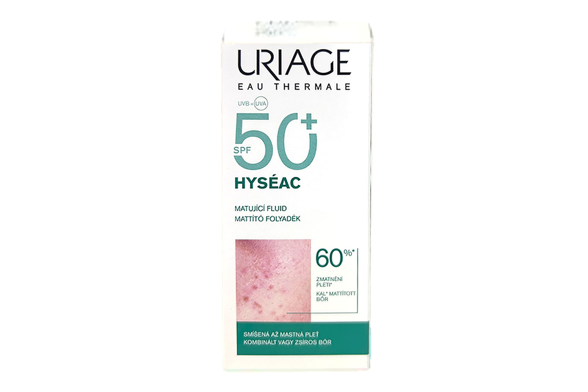 URIAGE HYSEAC MATTIFYING FLUID SPF50+ CREAM 50ML - Life Care Apotek