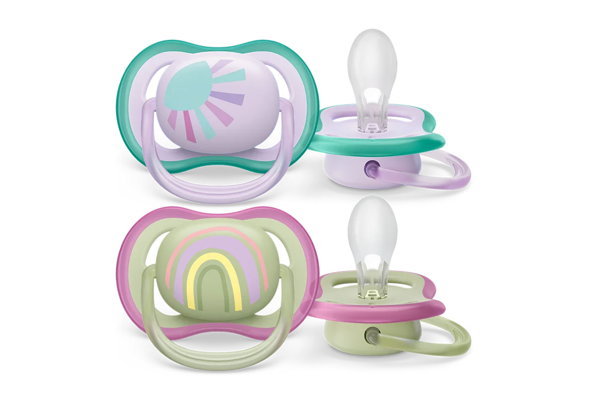 PHILIPS AVENT ULTRA AIR SOOTHER SUN AND RAINBOW FROM 0 TO 6 MONTH GIRL - Life Care Apotek