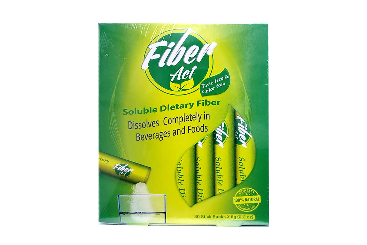 FIBER ACT DIETARY FIBER 6 GM X 30 STICK PACKS - Life Care Apotek
