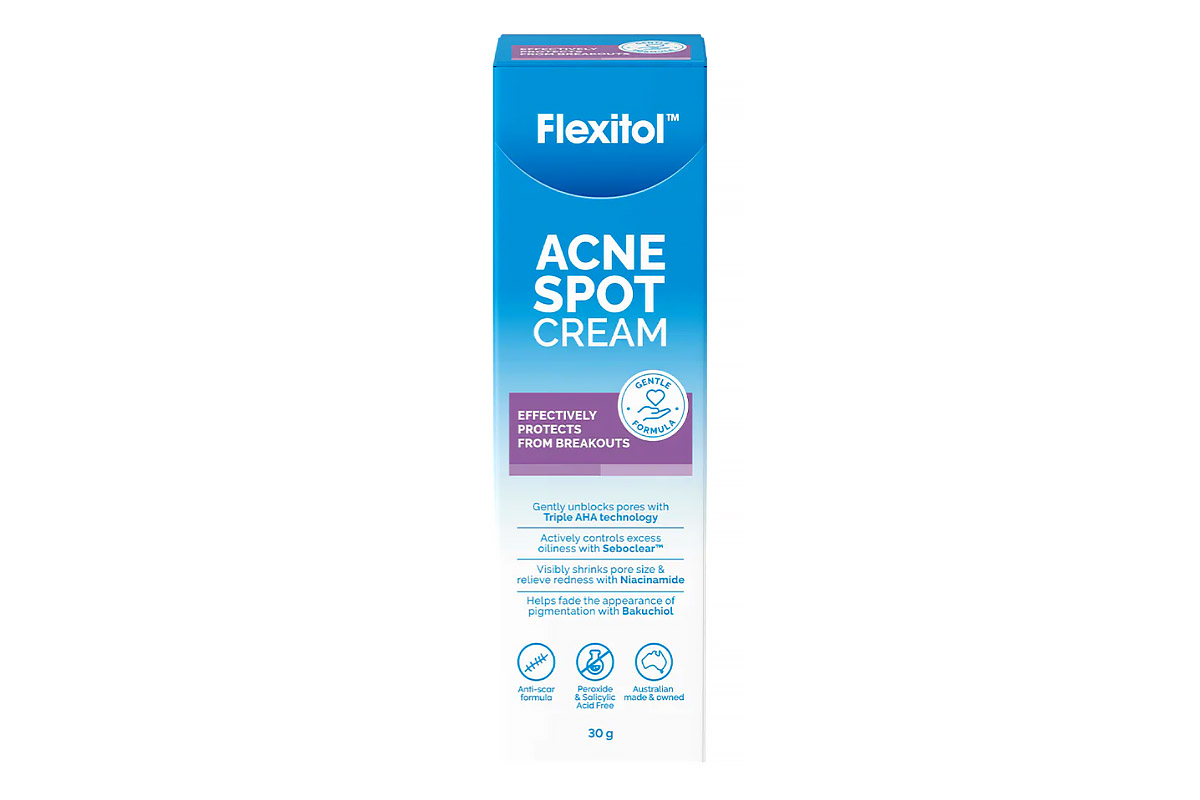 FLEXITOL ACNE SPOT CREAM 30 GM - Life Care Apotek