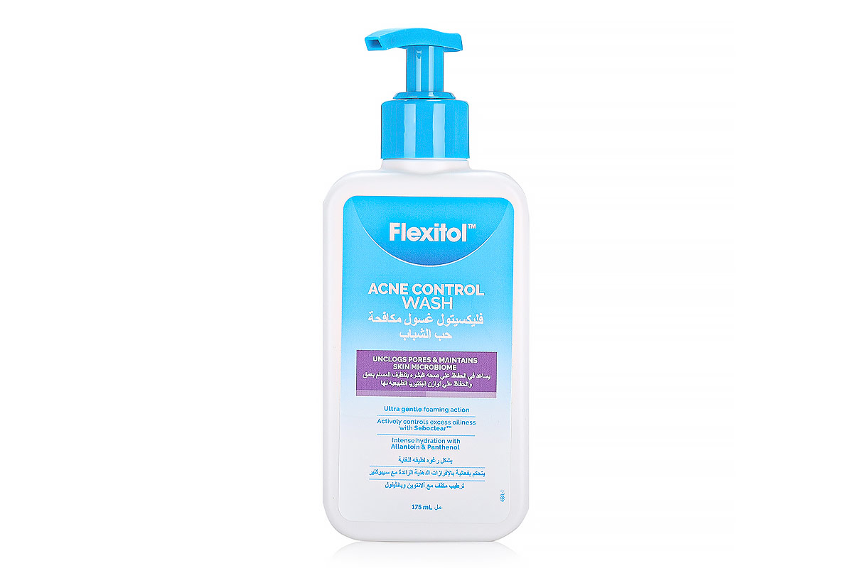 FLEXITOL ACNE CONTROL WASH 175 ML - Life Care Apotek