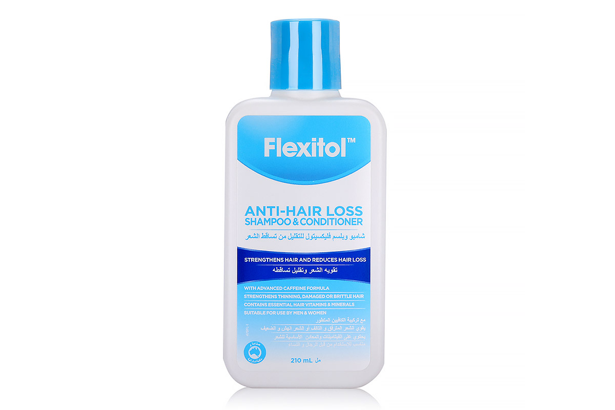 FLEXITOL ANTI HAIR LOSS SHAMPOO AND CONDITIONER 210 ML - Life Care Apotek