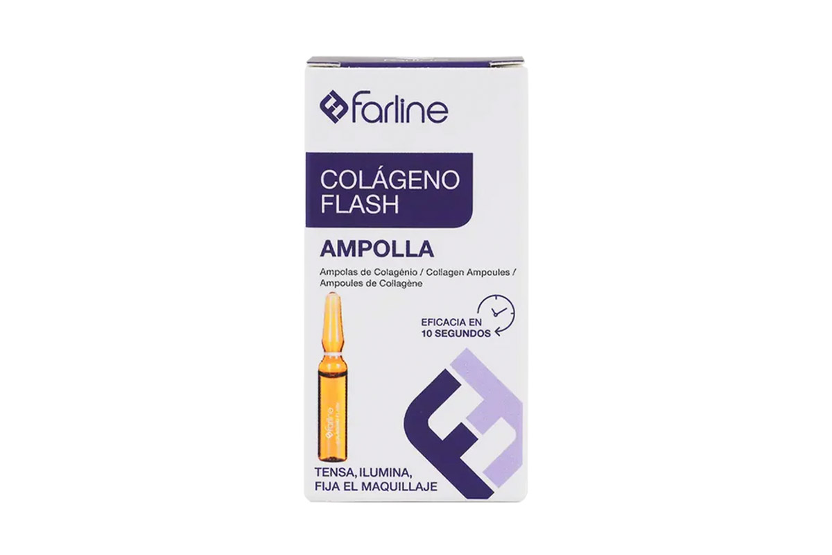 FARLINE COLLAGEN FLASH 2 ML X 1 AMPOLLAS - Life Care Apotek