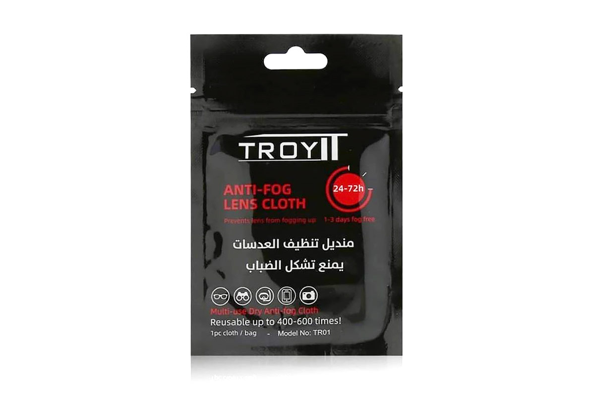 TROY ANTY FOG LENS CLOTH CLEANING GLASSES 1 PIECE - Life Care Apotek