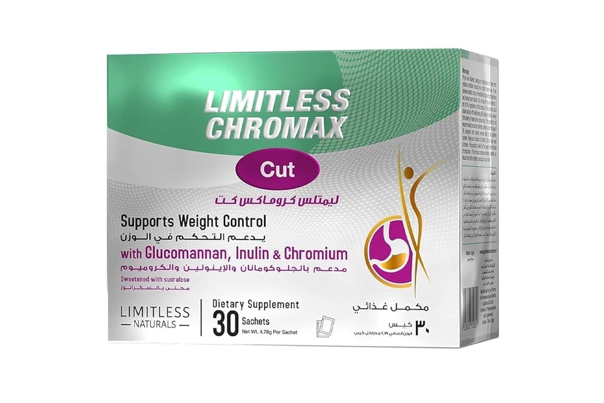 LIMITLESS CHROMAX CUT 30 SACHETS - Life Care Apotek