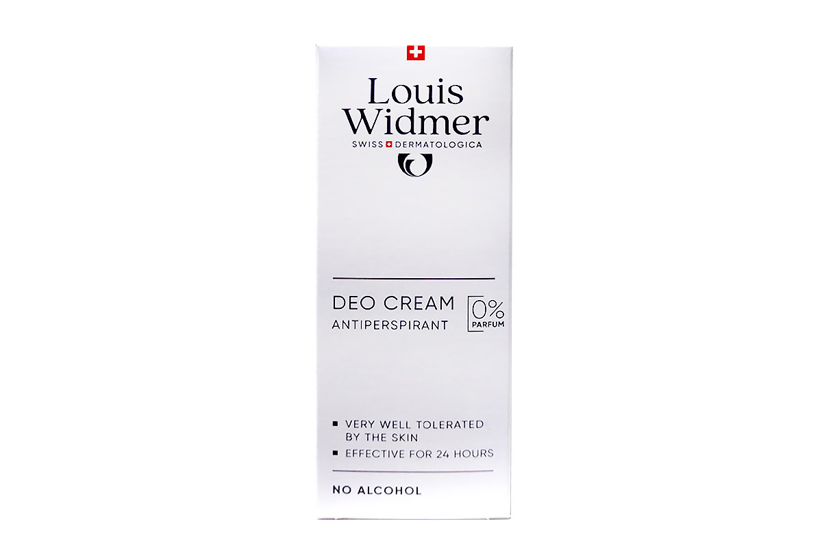 LOUIS WIDMER DEO CREAM ANTIPERSPIRANT 0% PARFUM 40 ML - Life Care Apotek