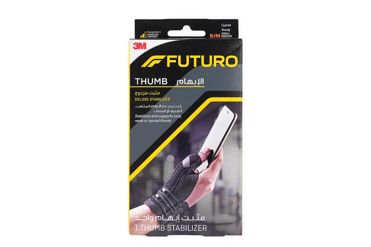FUTURO THUMB DELUXE STABILIZER S/M 1 PCS 45843 - Life Care Apotek