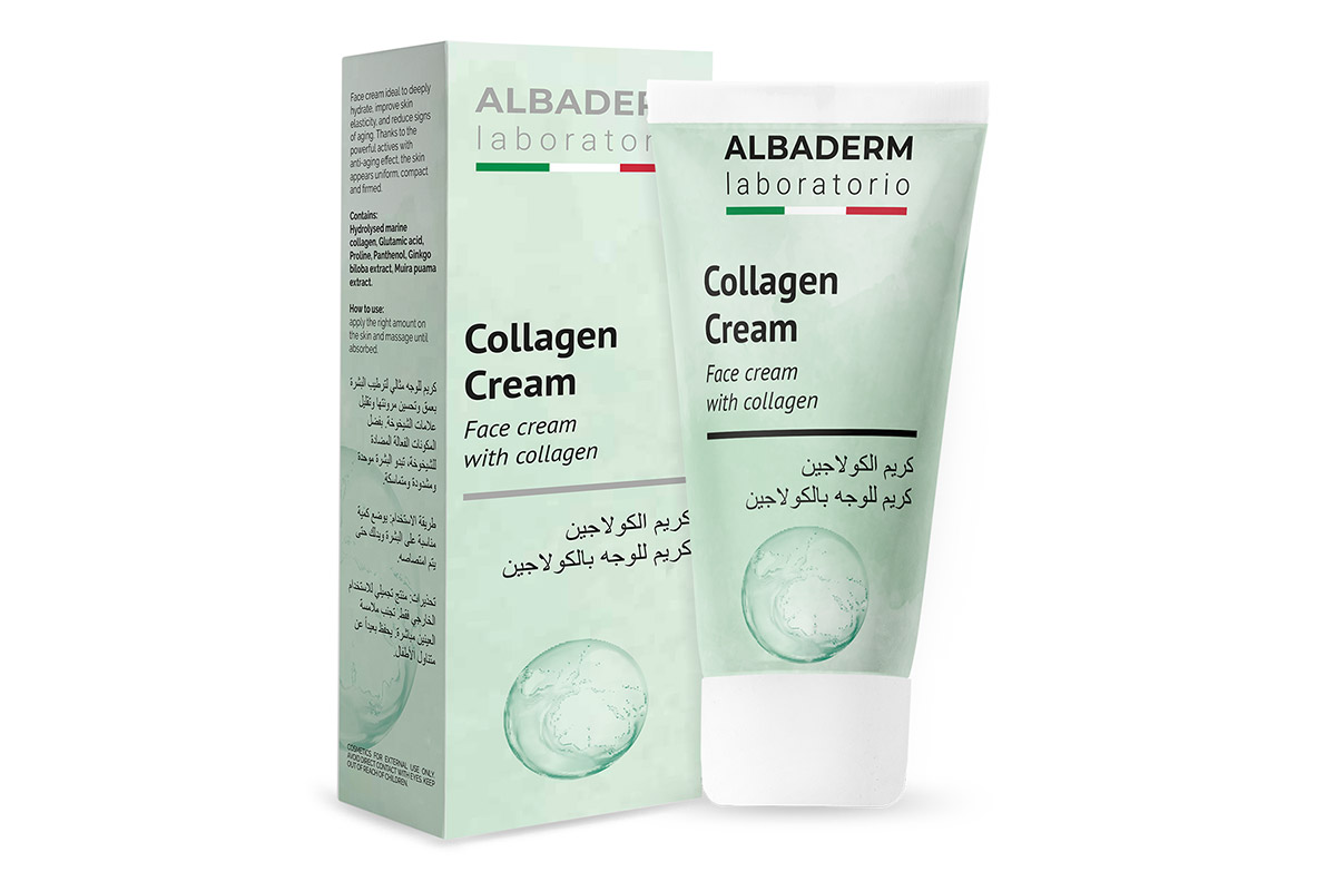 ALBADERM COLLAGEN FACE CREAM 100 ML - Life Care Apotek