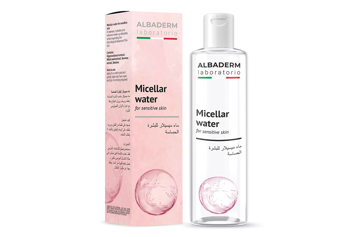 ALBADERM MICELLAR WATER FOR SENSITIVE SKIN 250 ML - Life Care Apotek