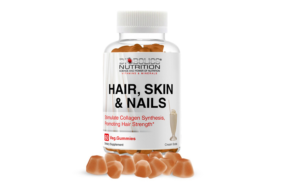 BIOBOLICS HAIR SKIN AND NAILS 60 VEG GUMMIES - Life Care Apotek