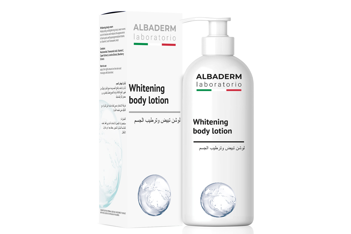 ALBADERM WHITENING BODY LOTION 500 ML - Life Care Apotek