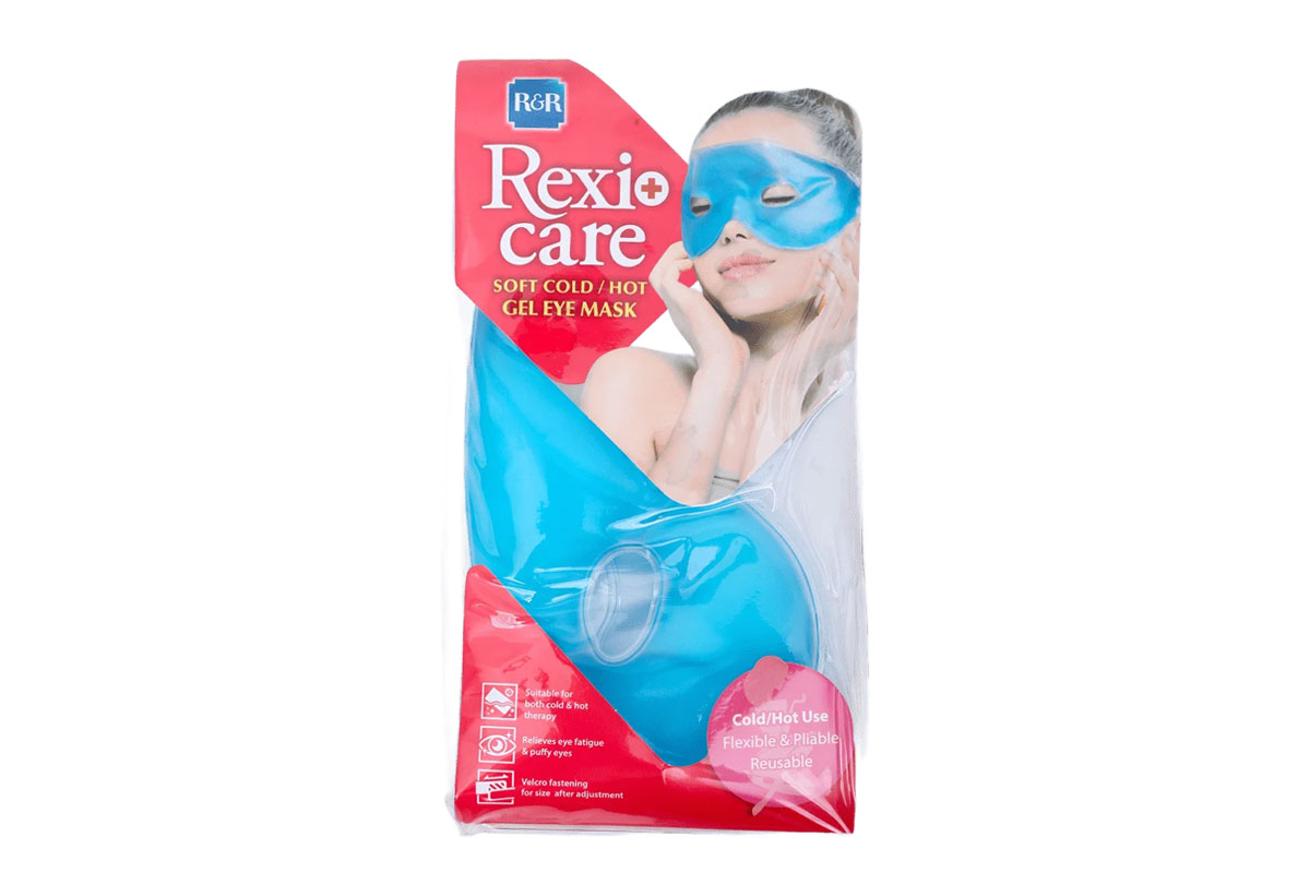 REXI CARE SOFT COLD AND HOT GEL EYE MASK - Life Care Apotek