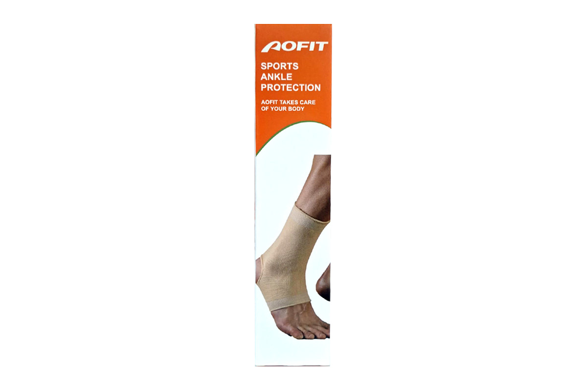 AOFIT SPORTS ANKLE PROTECTION CHEVILLE SIZE M 1 PCS - Life Care Apotek