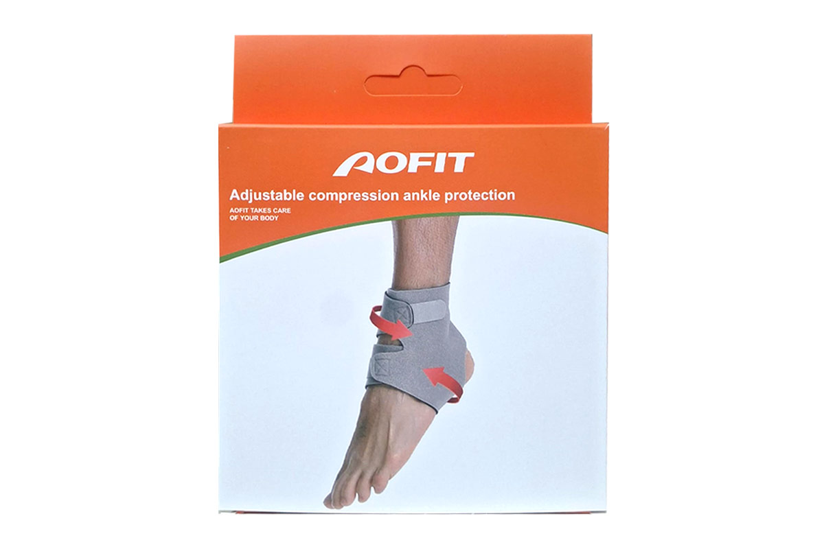 AOFIT ADJUSTABLE COMPRESSION ANKLE PROTECTION SIZE S 1 PCS - Life Care Apotek