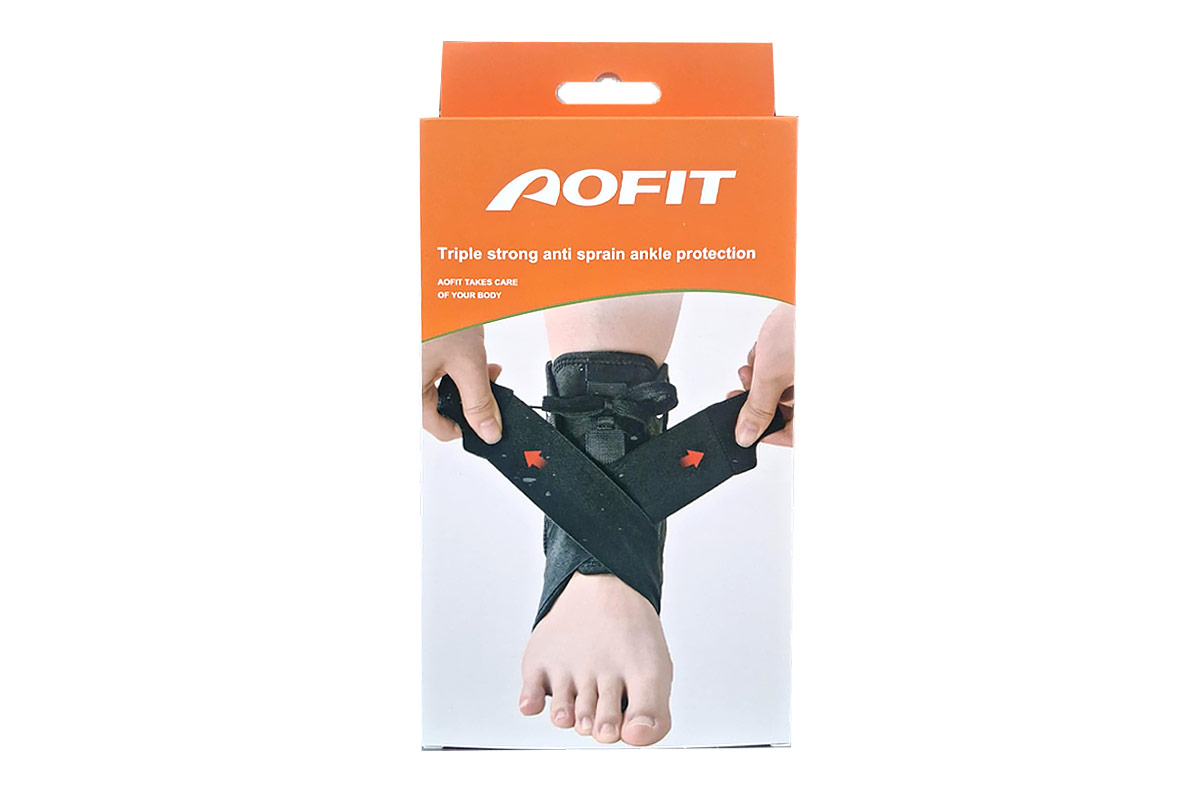 AOFIT TRIPLE STRONG ANTI SPRAIN ANKLE PROTECTION SIZE S 1 PCS - Life Care Apotek