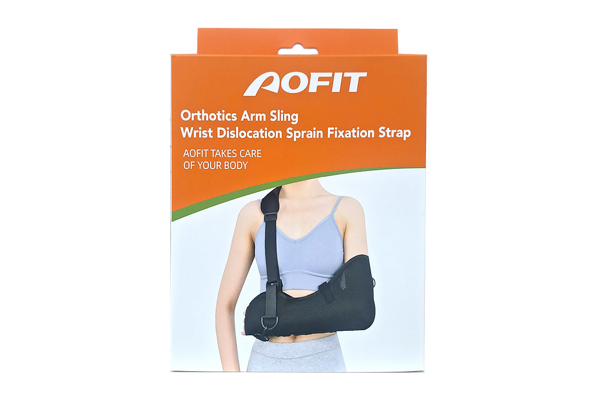 AOFIT ORTHOTICS ARM SLING WRIST DISLOCATION SPRAIN FIXATION STRAP SIZE M - Life Care Apotek