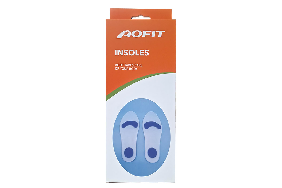 AOFIT INSOLES SILICONE GEL ARCH SUPPORT SIZE XL 2 PCS - Life Care Apotek