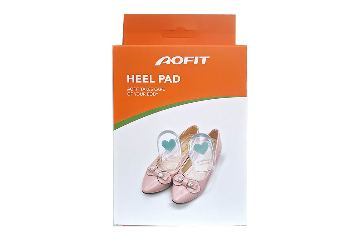 AOFIT HEEL PAD CUP SILICONE SIZE XL  2 PCS - Life Care Apotek