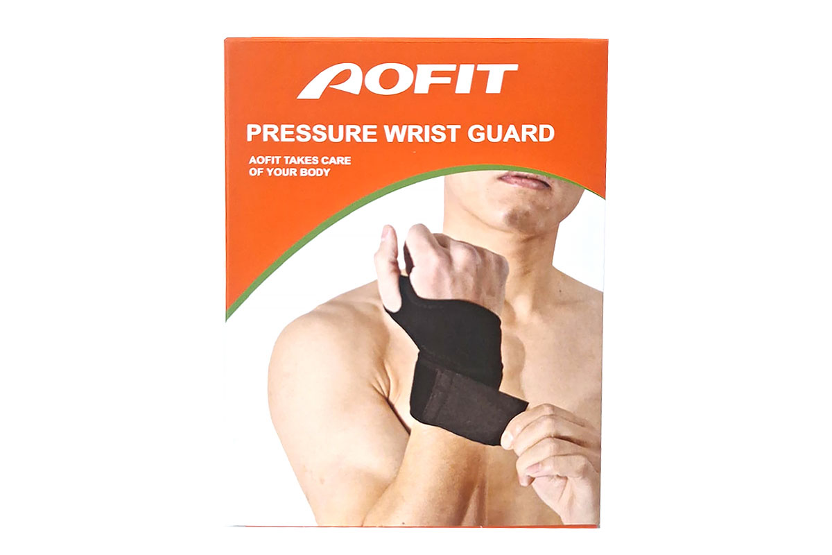 AOFIT PRESSURE WRIST GUARD HOOK AND LOOP BOTH HAND 1 PCS - Life Care Apotek