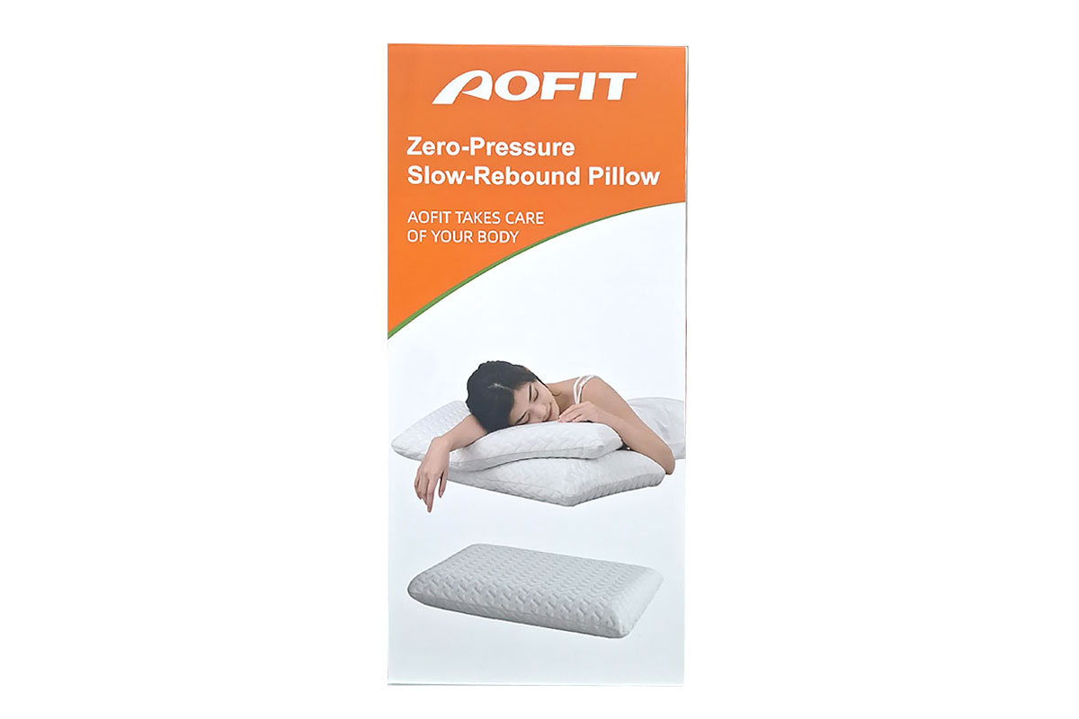 AOFIT ZERO PRESSURE SLOW REBOUND PILLOW - Life Care Apotek
