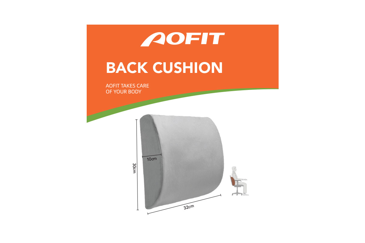 AOFIT BACK CUSHION LUMBO BACK REST PILLOW - Life Care Apotek