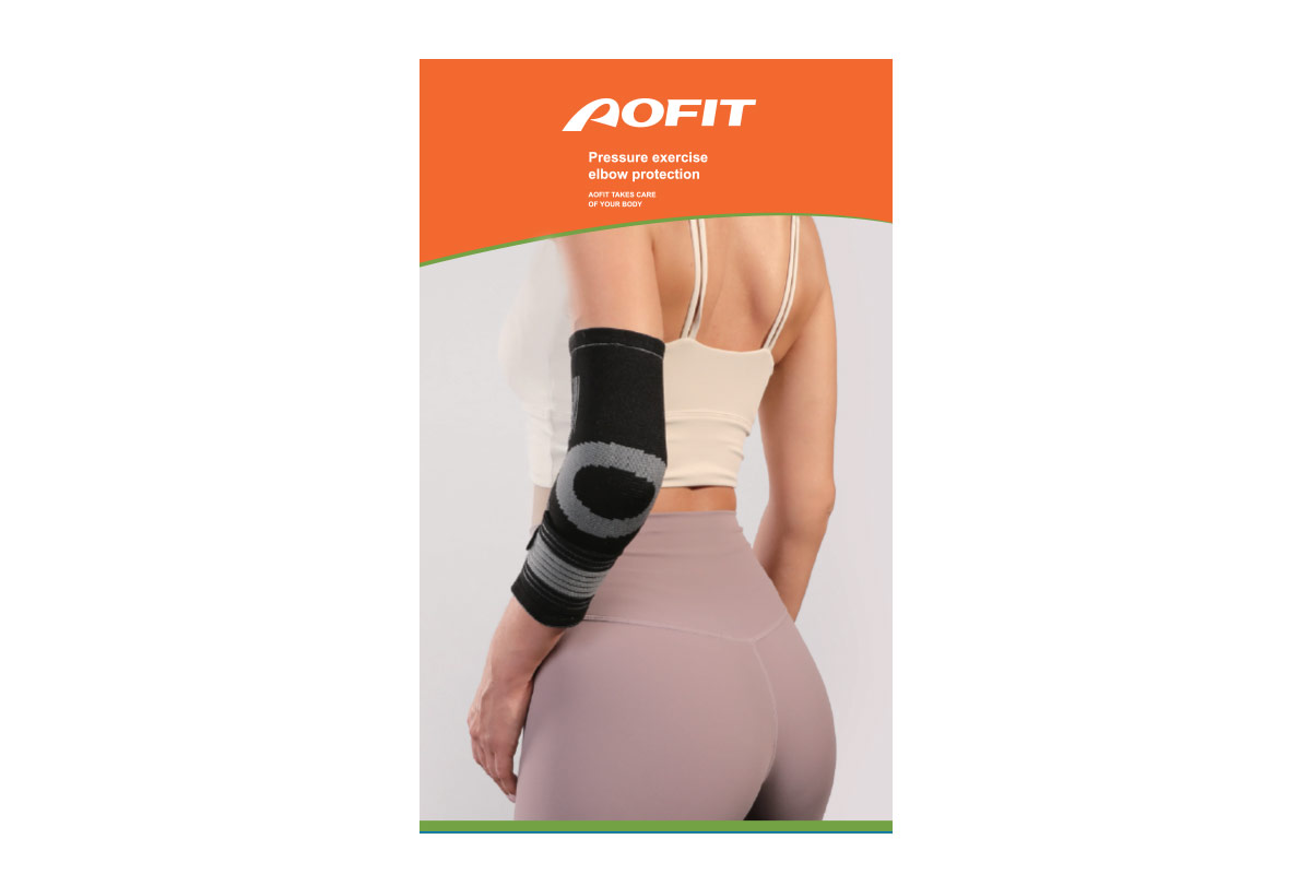 AOFIT PRESSURE EXERCISE ELBOW PROTECTION COLOR BLACK SIZE XL 1 PCS - Life Care Apotek