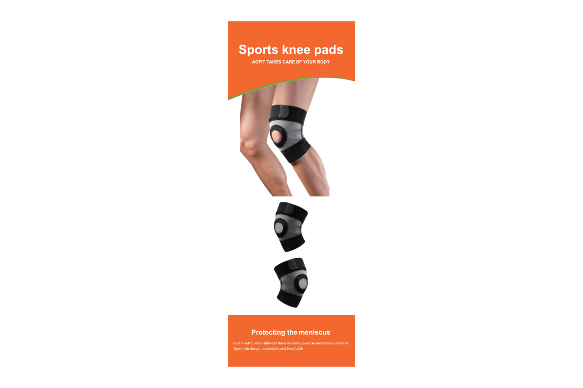 AOFIT SPORTS KNEE PADS PROTECTING THE MENISCUS ONE SIZE 1 PCS - Life Care Apotek