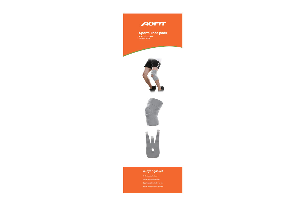 AOFIT SPORTS KNEE PADS 4 LAYER GASKET - Life Care Apotek