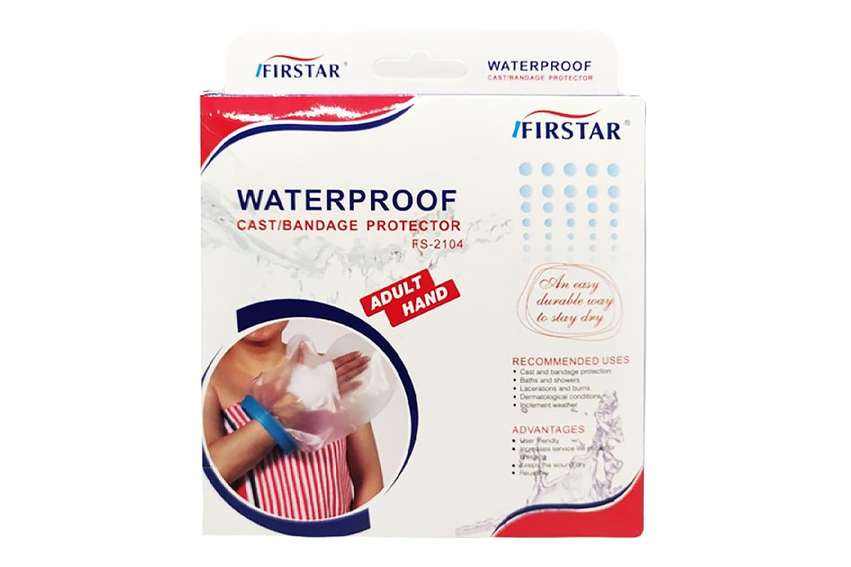 FIRSTAR WATERPROOF CAST PROTECTOR ADULT HAND FS-2104 - Life Care Apotek
