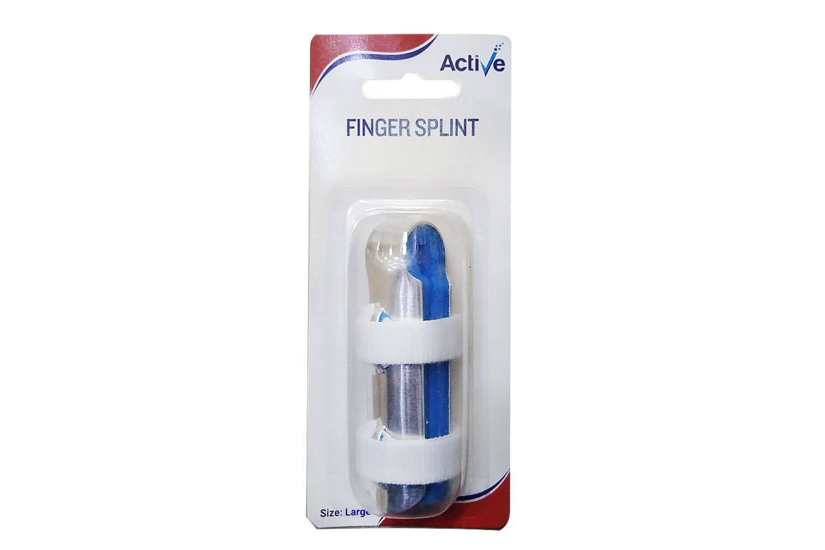 ACTIVE FINGER SPLINT COT SIZE LARGE - Life Care Apotek