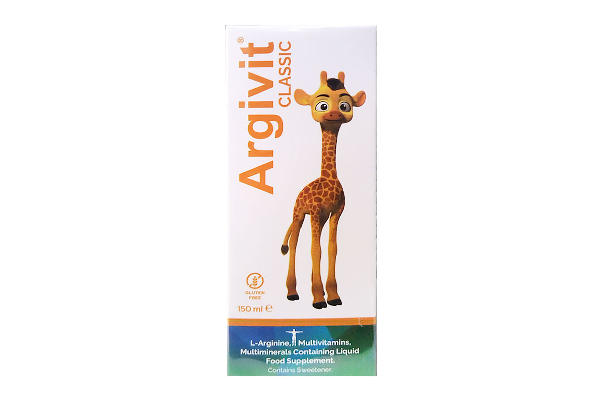 ARGIVIT CLASSIC MULTIVITAMIN AND MINERALS SYRUP 150 ML - Life Care Apotek
