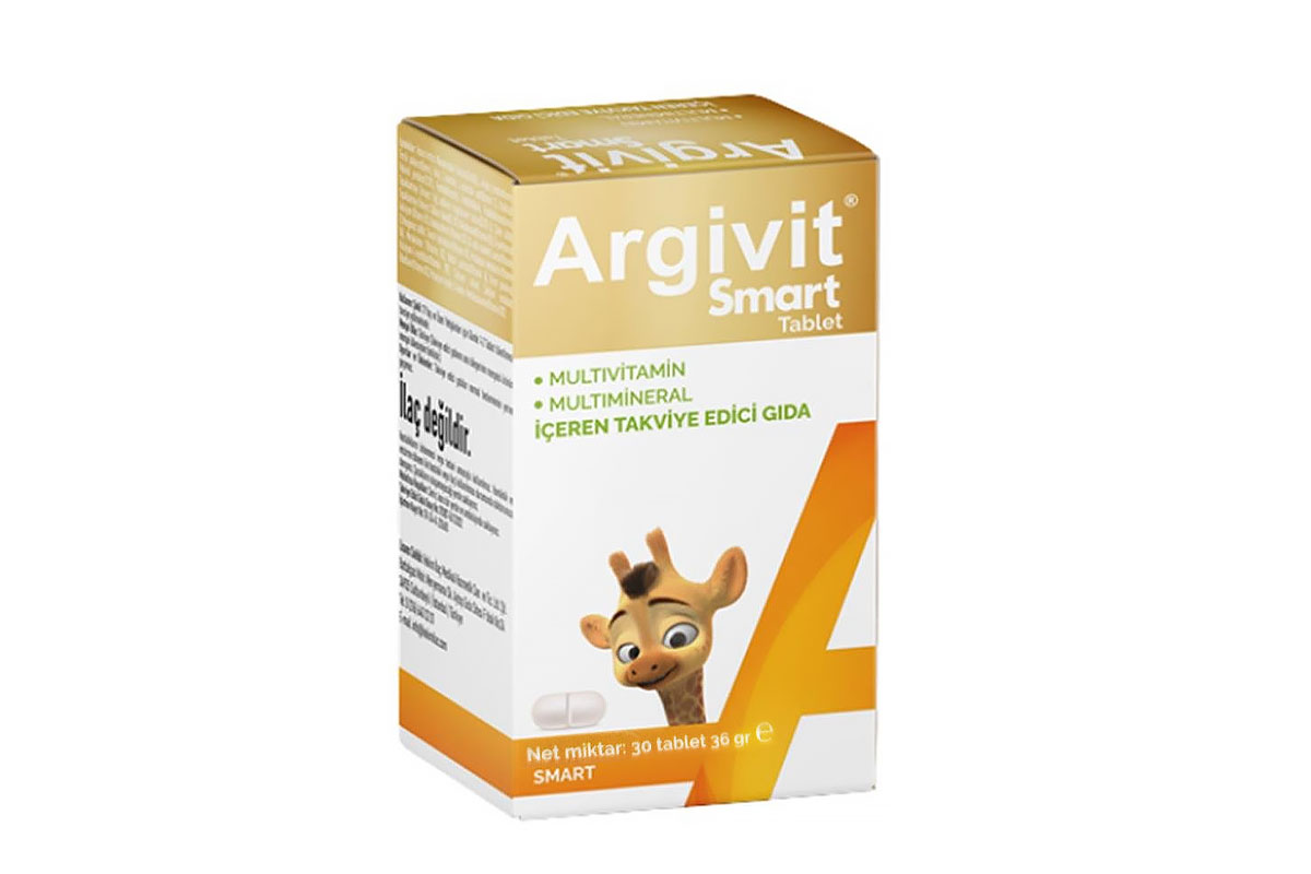ARGIVIT SMART MULTIVITAMIN AND MINERALS 30 TABLETS - Life Care Apotek