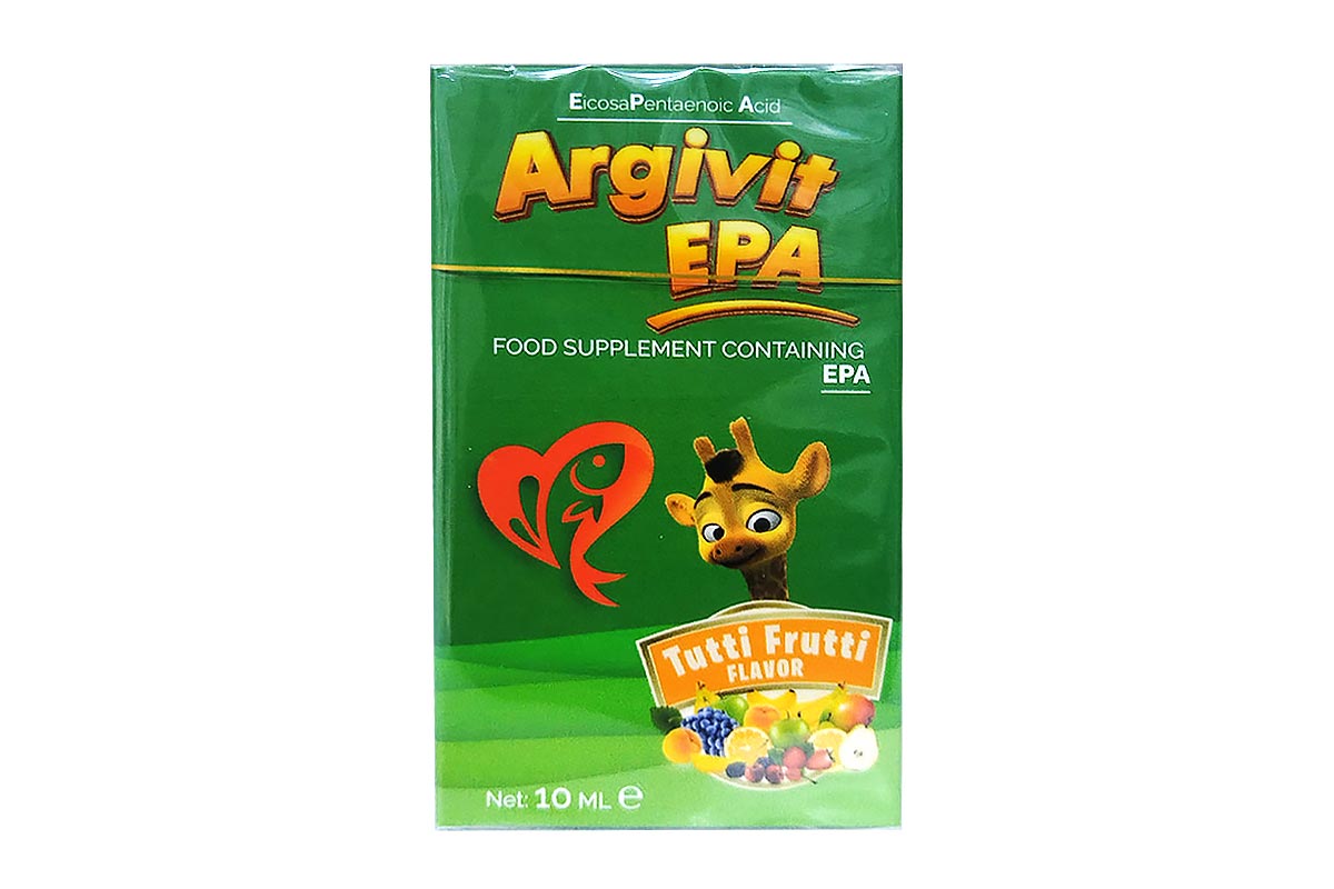 ARGIVIT EPA FISH OIL DROPS FOR CHILDREN 10 ML - Life Care Apotek