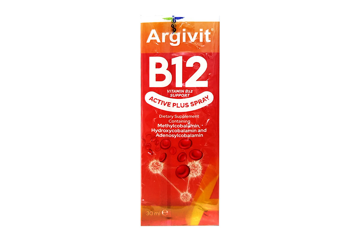ARGIVIT B12 ACTIVE PLUS SPRAY 30 ML - Life Care Apotek