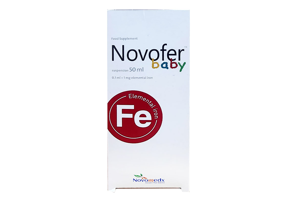 NOVOFER SUSPENSION FOR CHILDREN 50 ML - Life Care Apotek