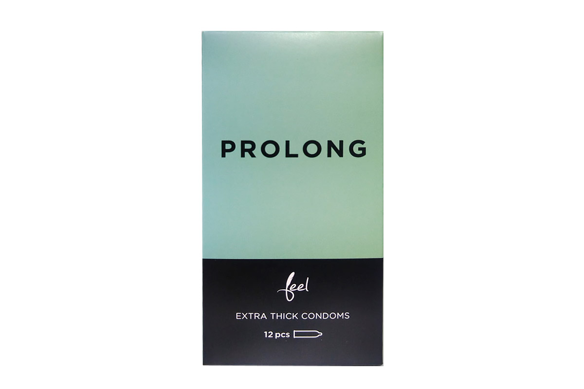 FEEL PROLONG EXTRA THICK CONDOMS 12 PCS - Life Care Apotek