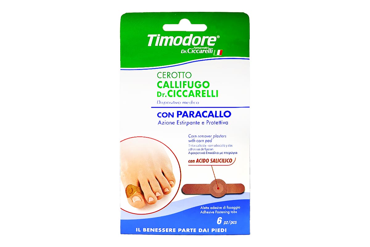 TIMODORE CORN REMOVER PLASTERS 6 PCS - Life Care Apotek