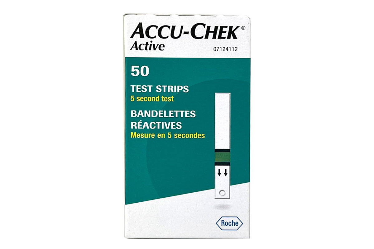 ACCU CHEK ACTIVE 50 STRIPS - Life Care Apotek