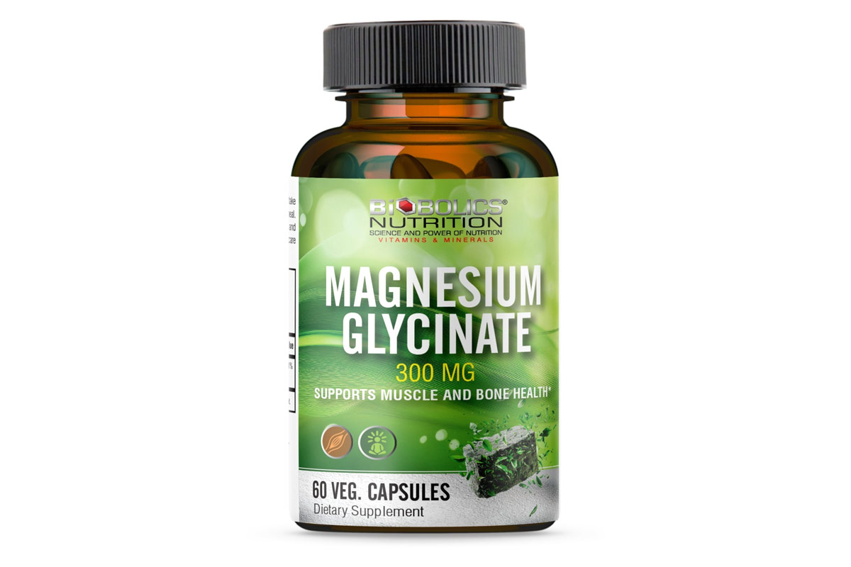 BIOBOLICS MAGNESIUM GLYCINATE 300MG 60 VEG CAPSULES - Life Care Apotek